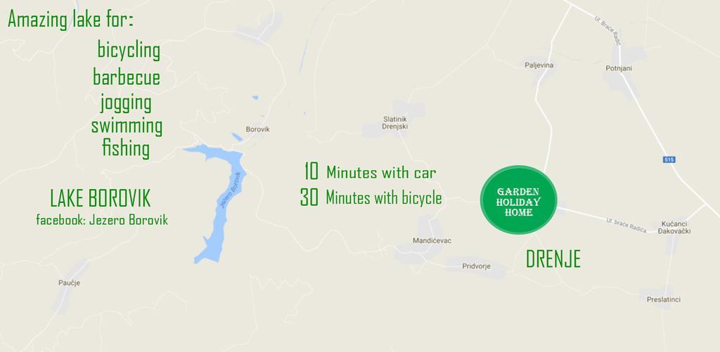 Garden Holiday Home Drenje  Zewnętrze zdjęcie